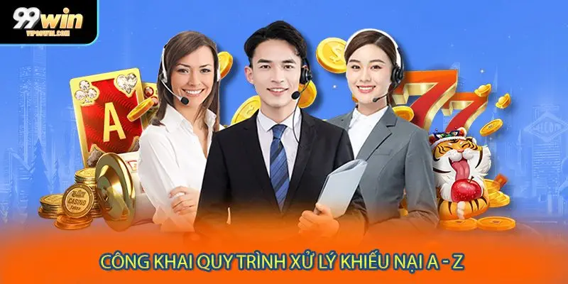 Công khai quy trình xử lý khiếu nại A - Z